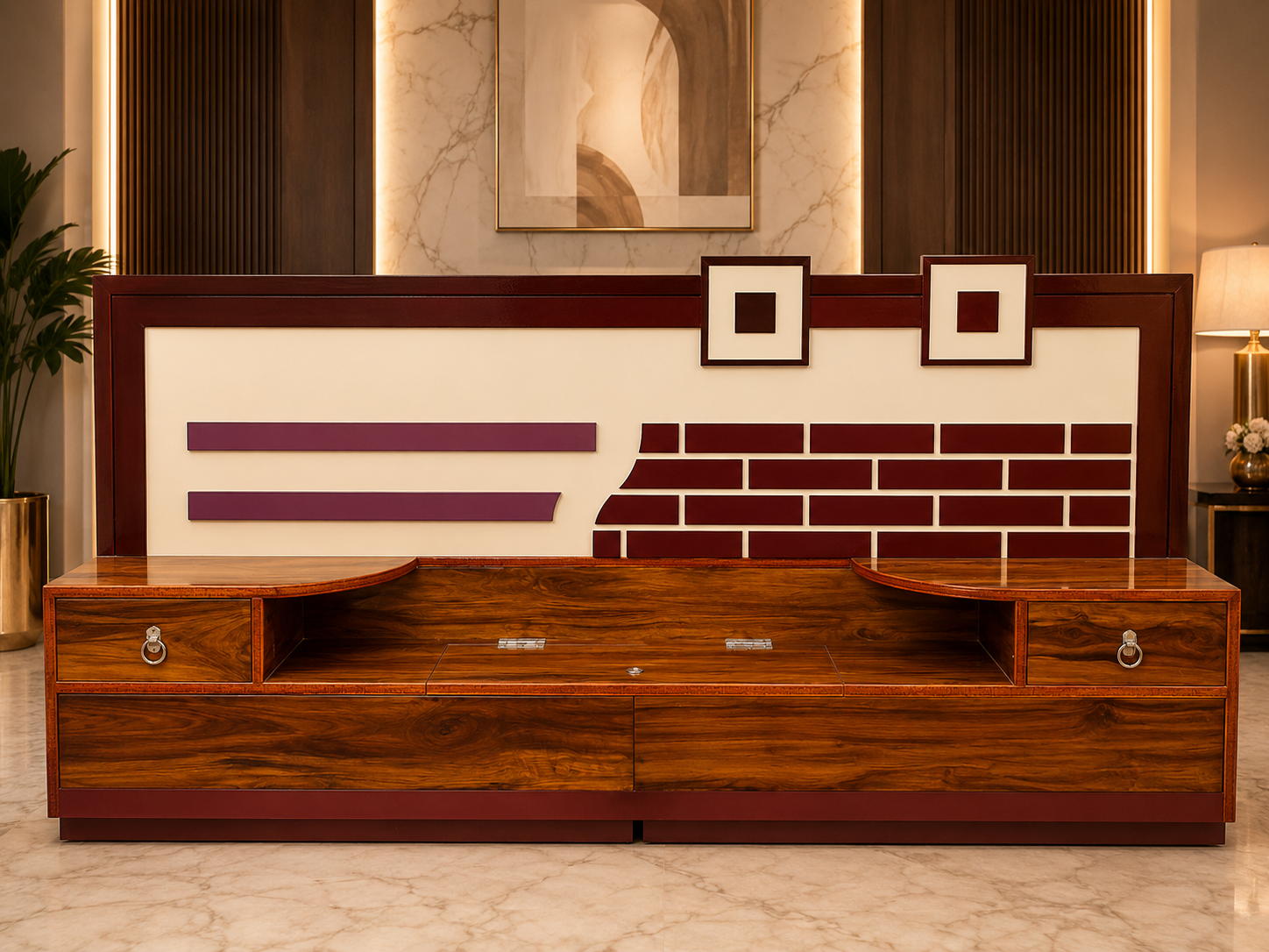 Urban Classic Panel Storage Bed
